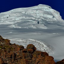 Cayambe at sunset